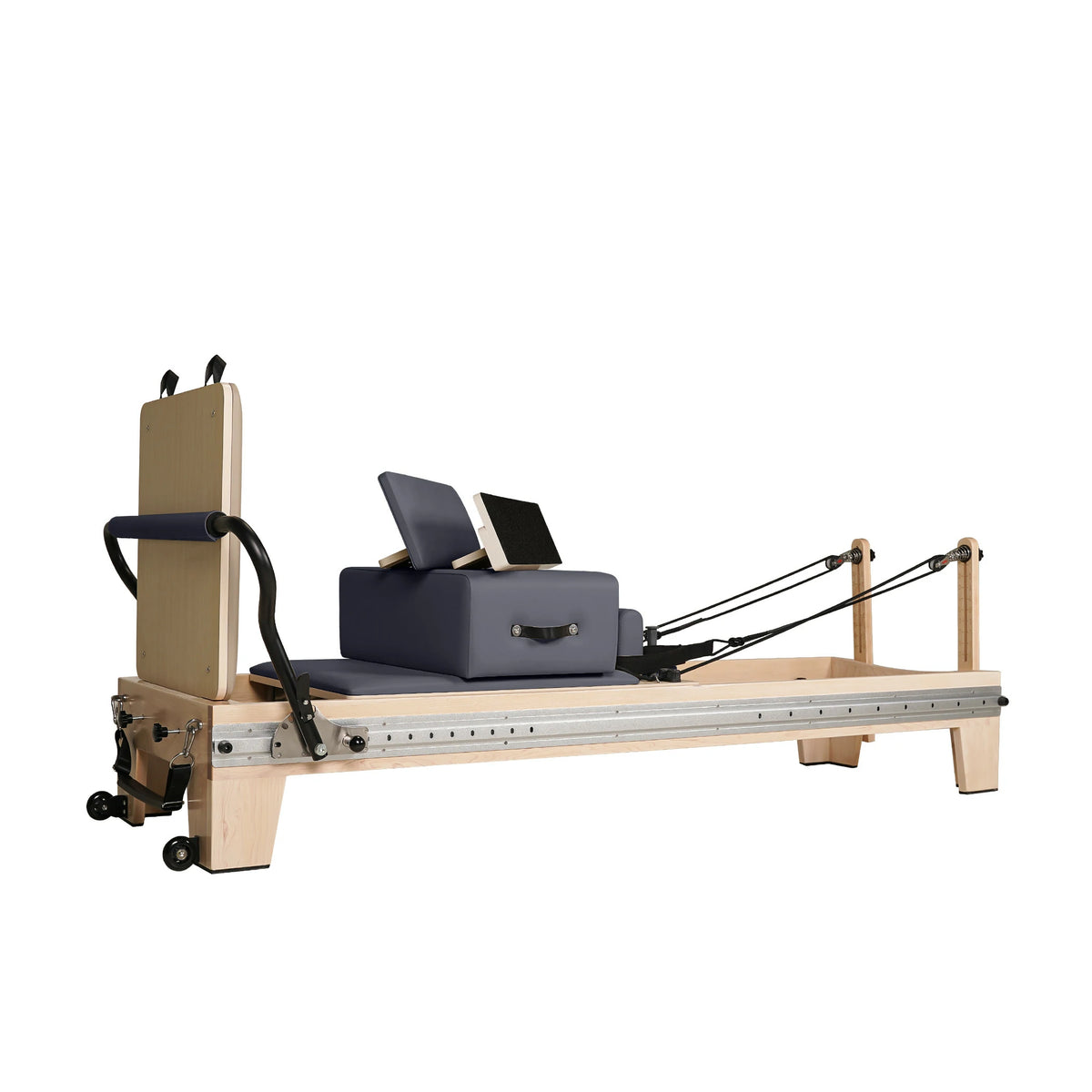 Maple Full Track Split Glide Pilates Reformer Gray