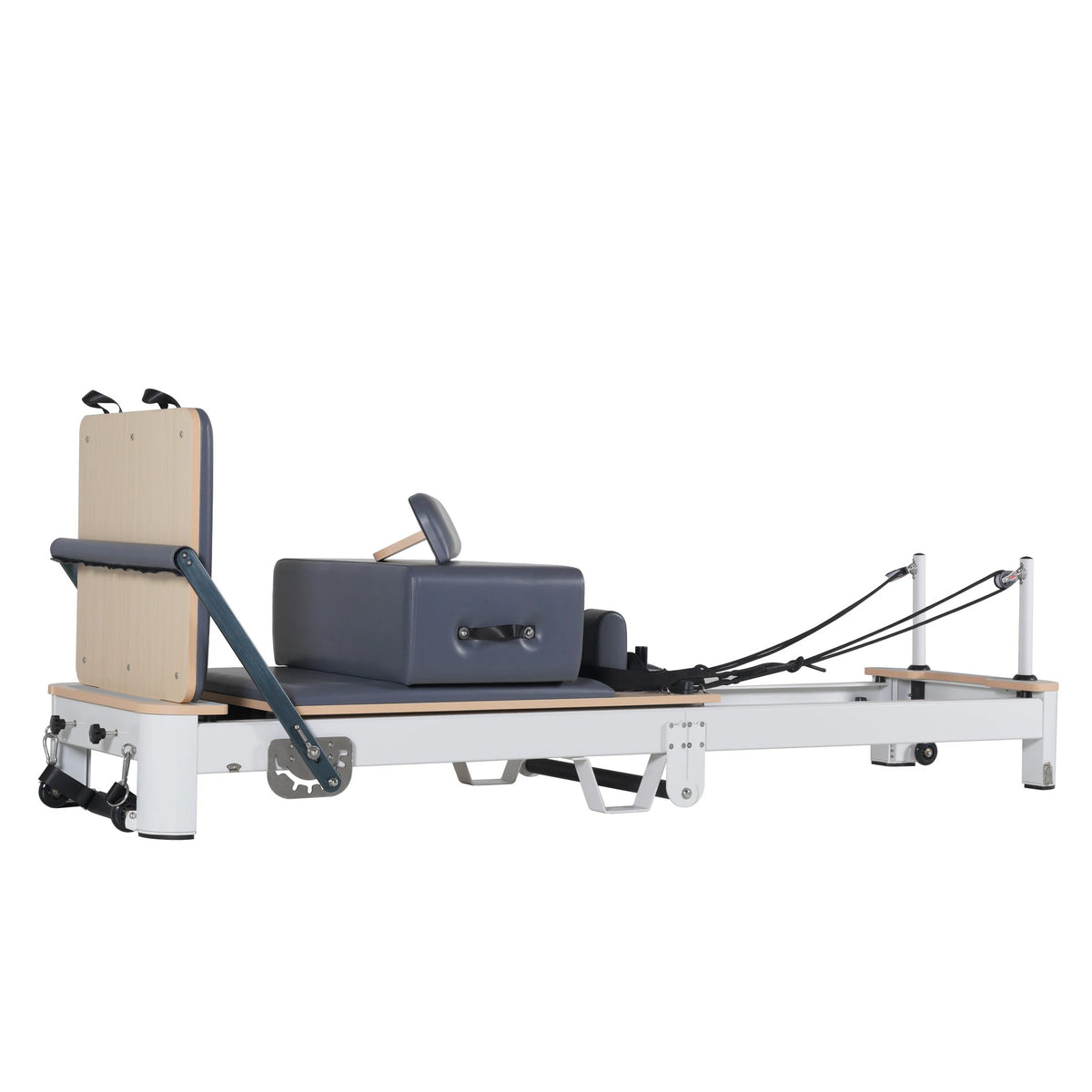 Folding Pilates Aluminum Alloy Reformer Grey