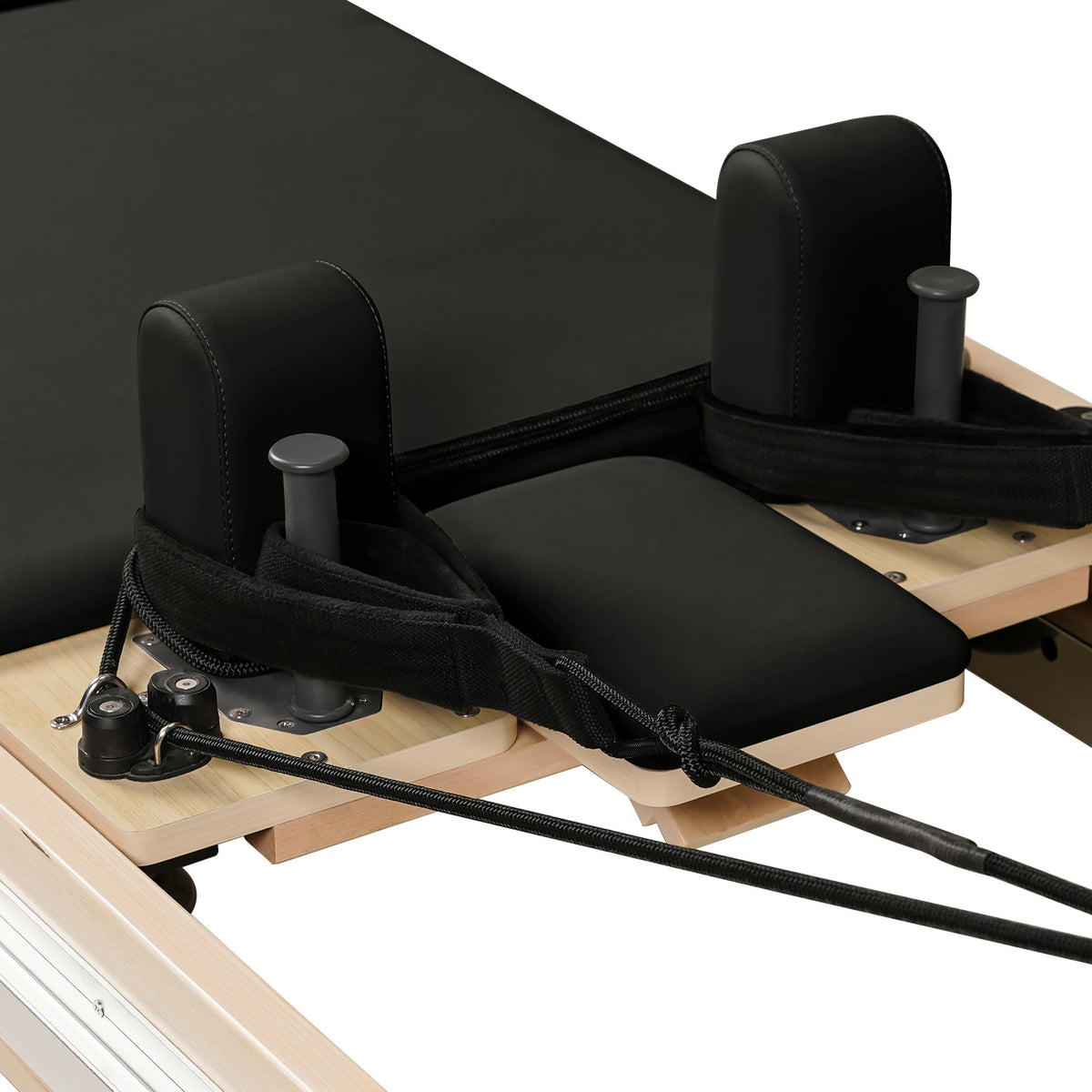 Maple Full Track Split Glide Pilates Reformer Black