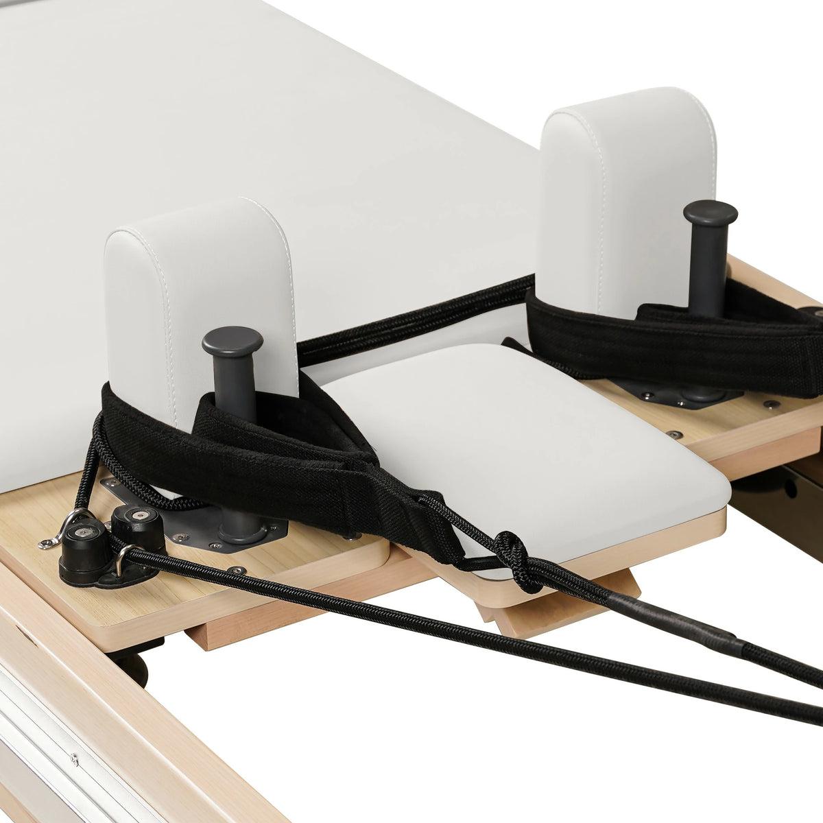 Maple Full Track Split Glide Pilates Reformer White
