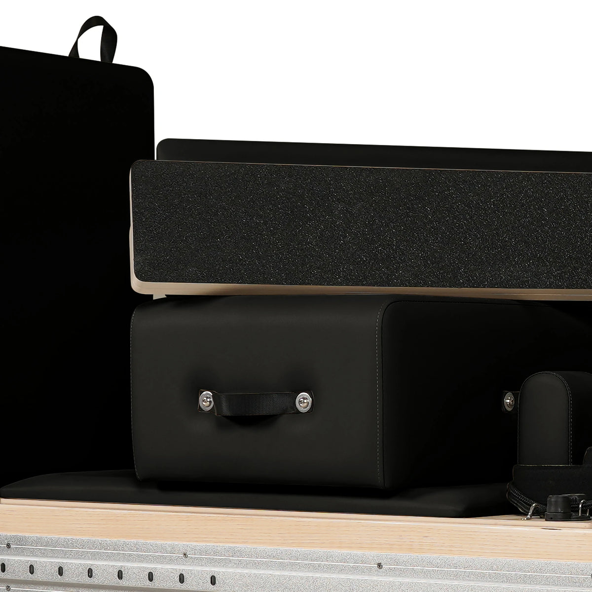 Maple Full Track Split Glide Pilates Reformer Black