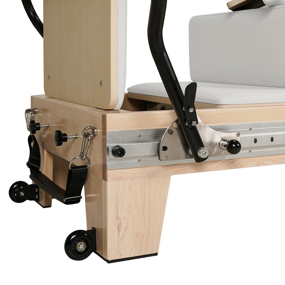 Maple Full Track Split Glide Pilates Reformer White