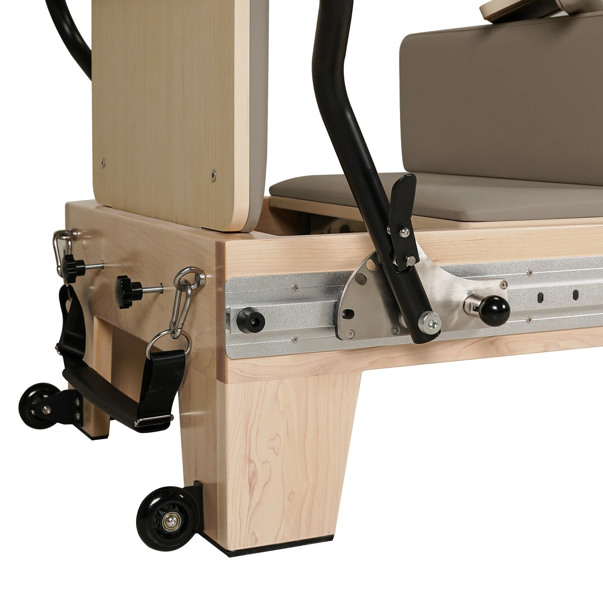 Maple Full Track Split Glide Pilates Reformer Brown