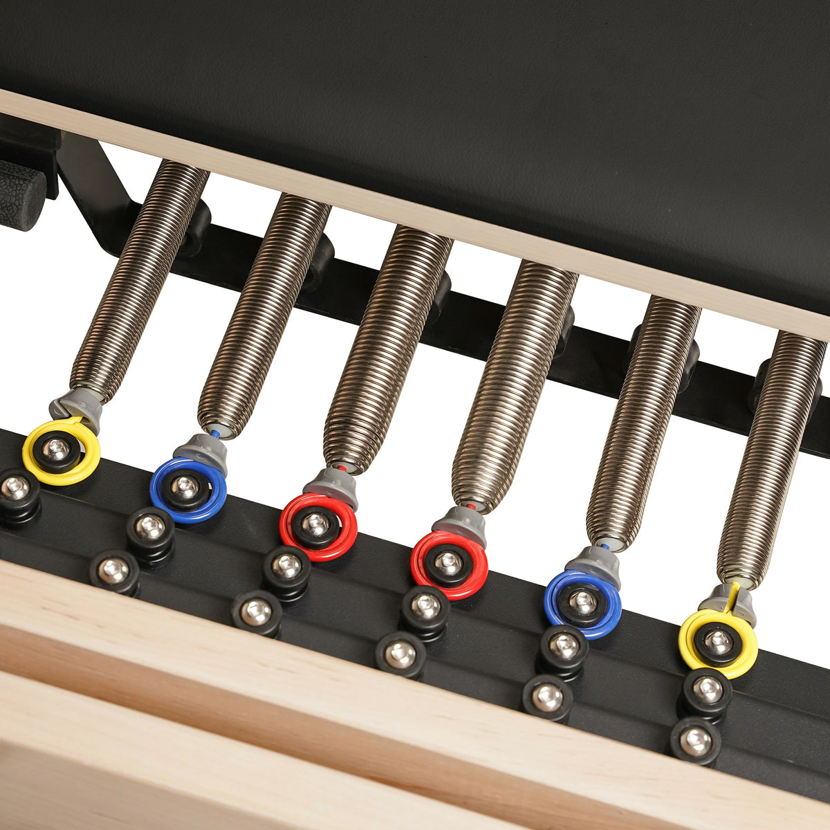 Maple Full Track Split Glide Pilates Reformer Black