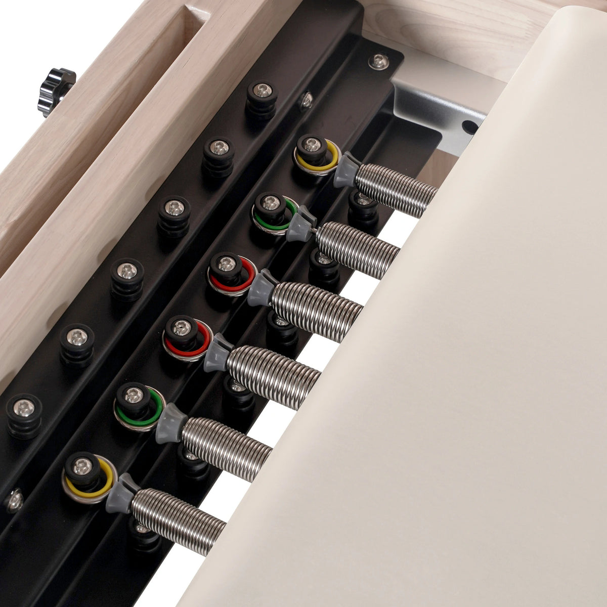 Pilates Reformer With Tower  Cream White