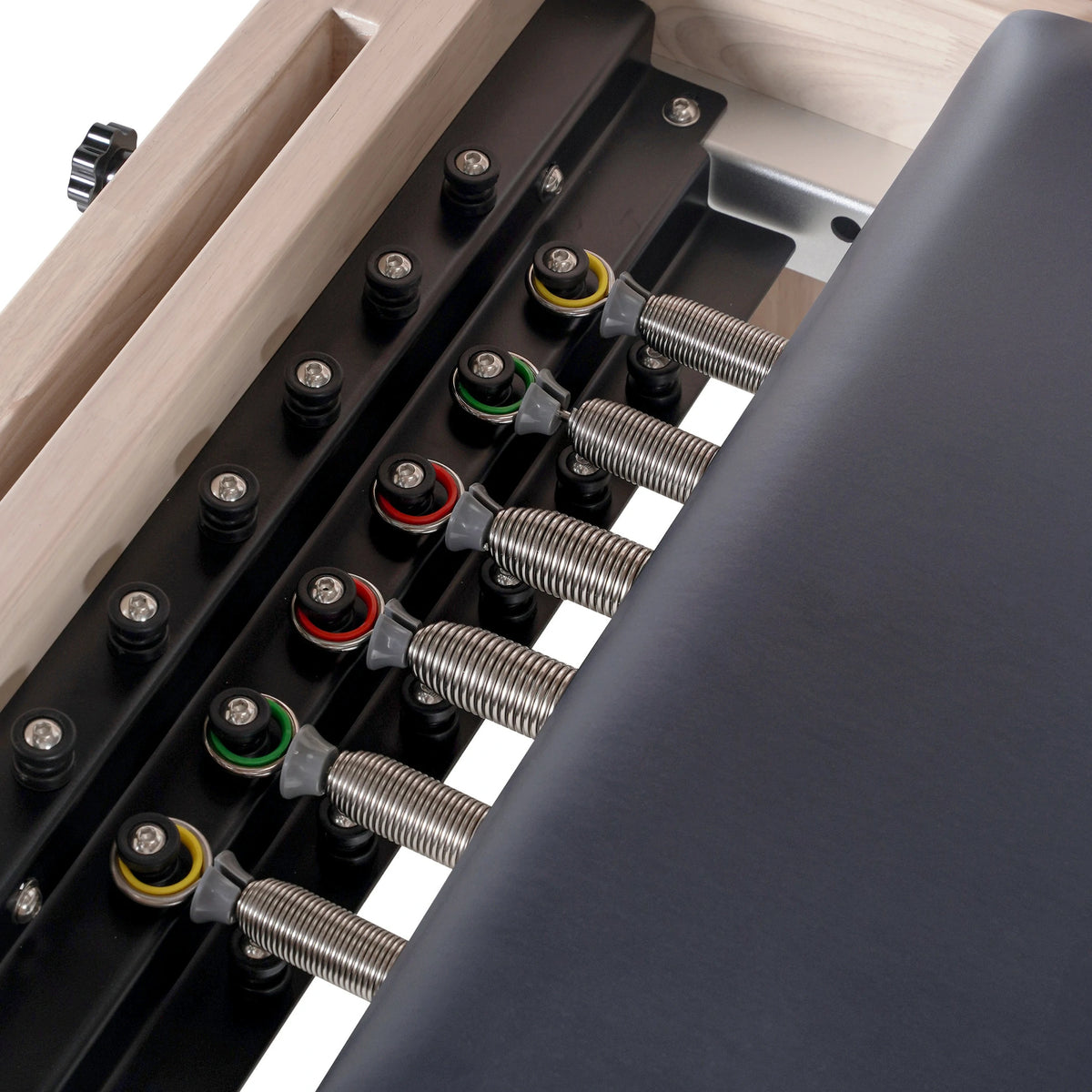 Pilates Reformer With Tower Gray