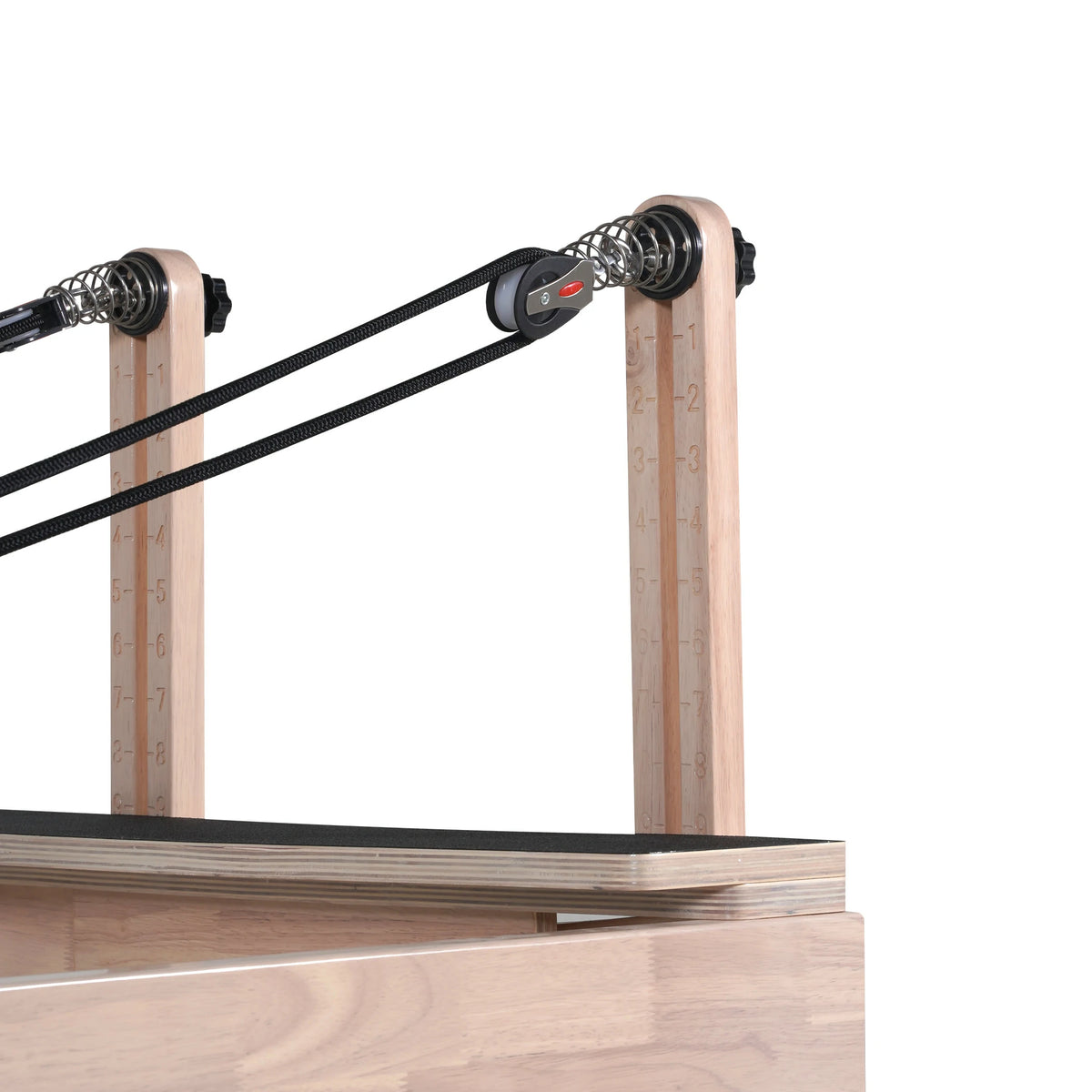 Classic Pilates Wood Reformer Orange