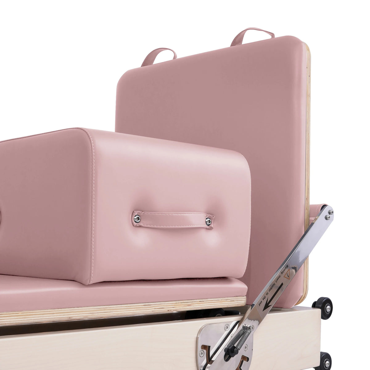 Foldable Maple Pilates Reformer Pink
