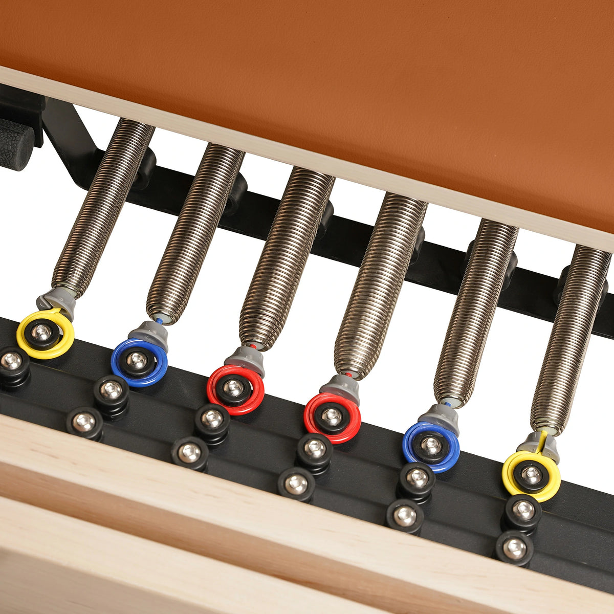 Maple  Full Track Split Glide Pilates Reformer Orange