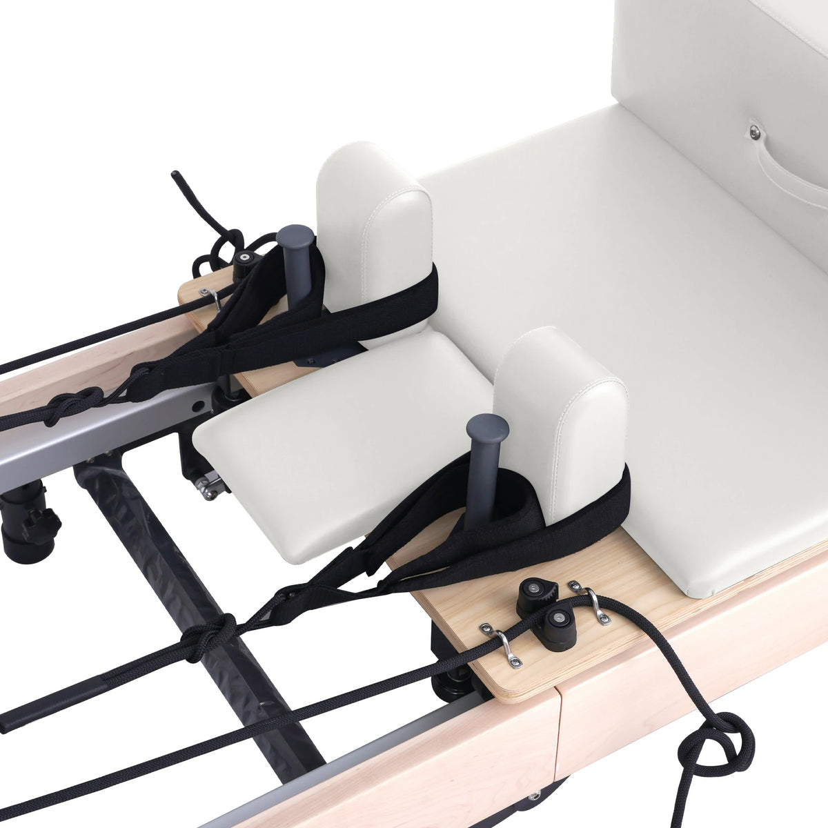 Foldable Maple Pilates Reformer White