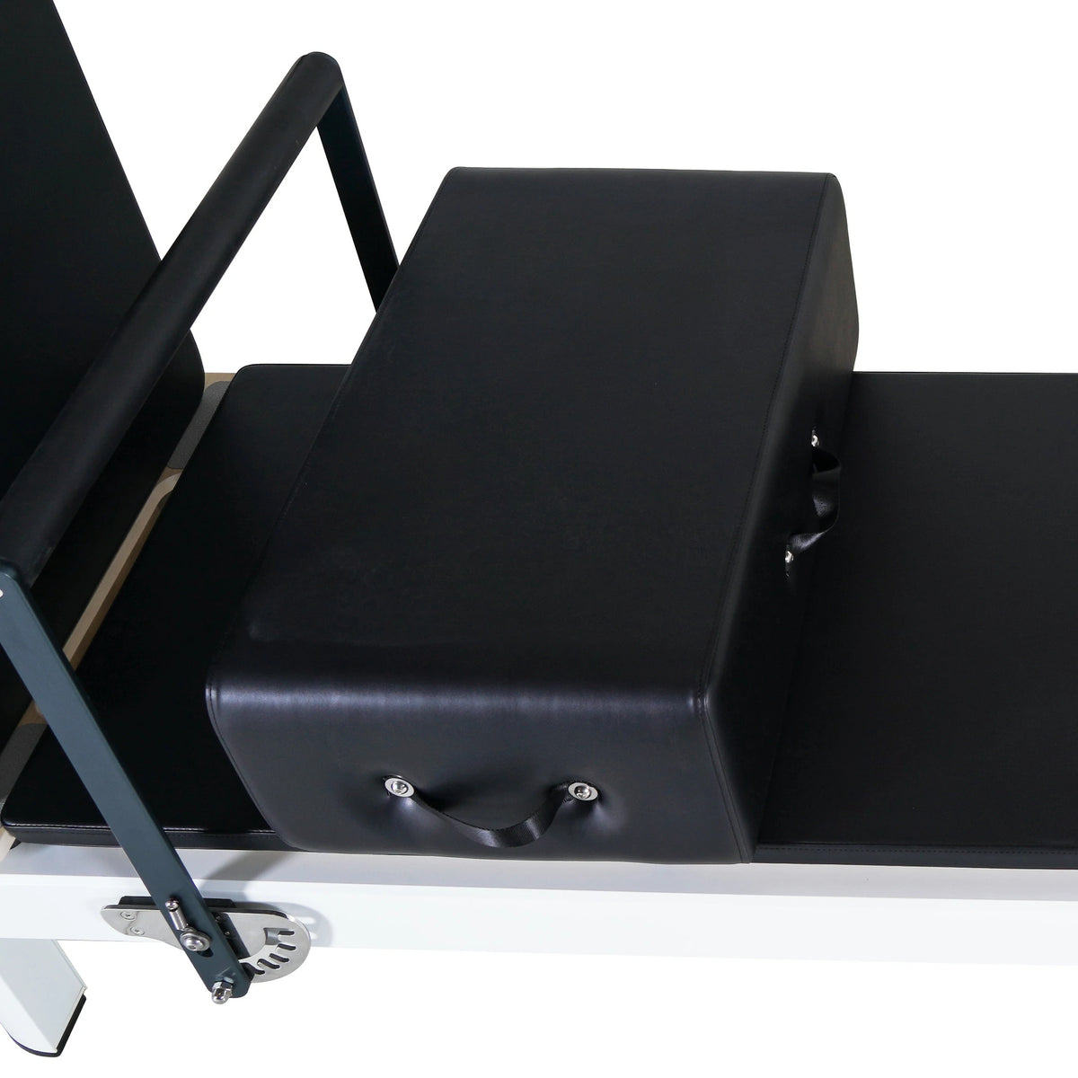 Aluminum Pilates Reformer with Tower Black