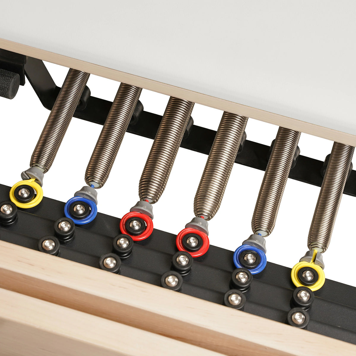 Maple  Full Track Split Glide Pilates Reformer White