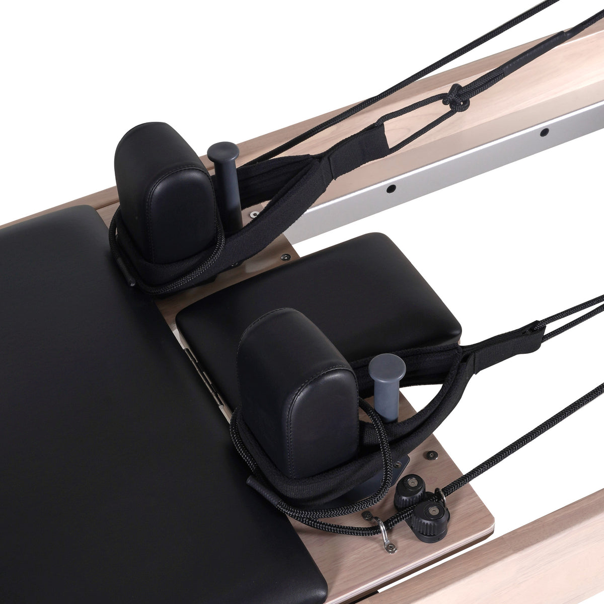Classic Pilates Wood Reformer Black