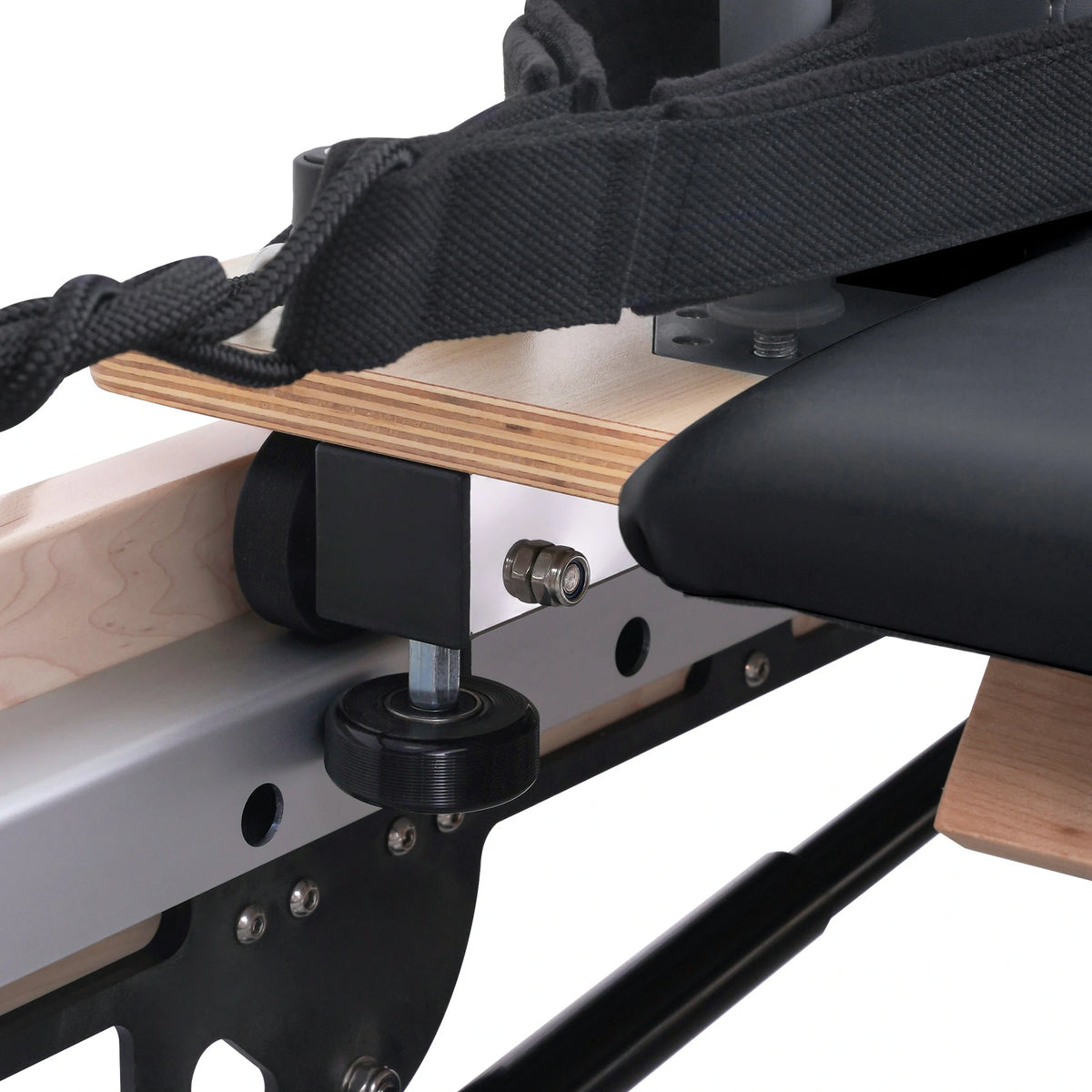 Foldable Maple Pilates Reformer Black
