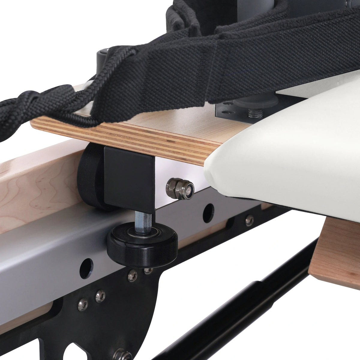 Foldable Maple Pilates Reformer White