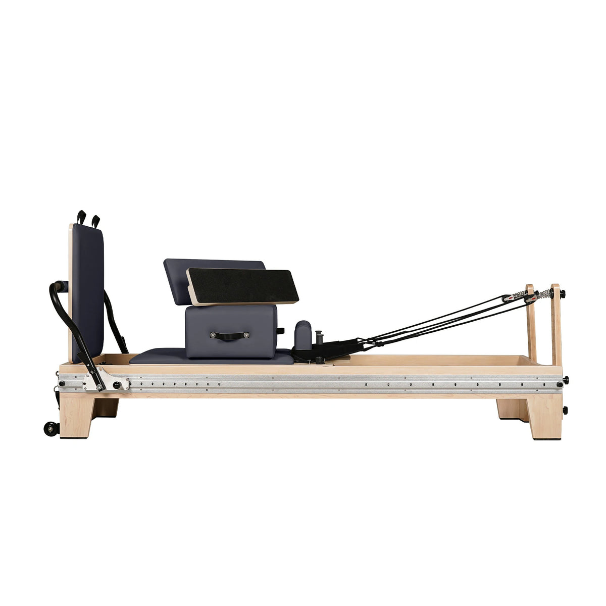 Maple  Full Track Split Glide Pilates Reformer Gray