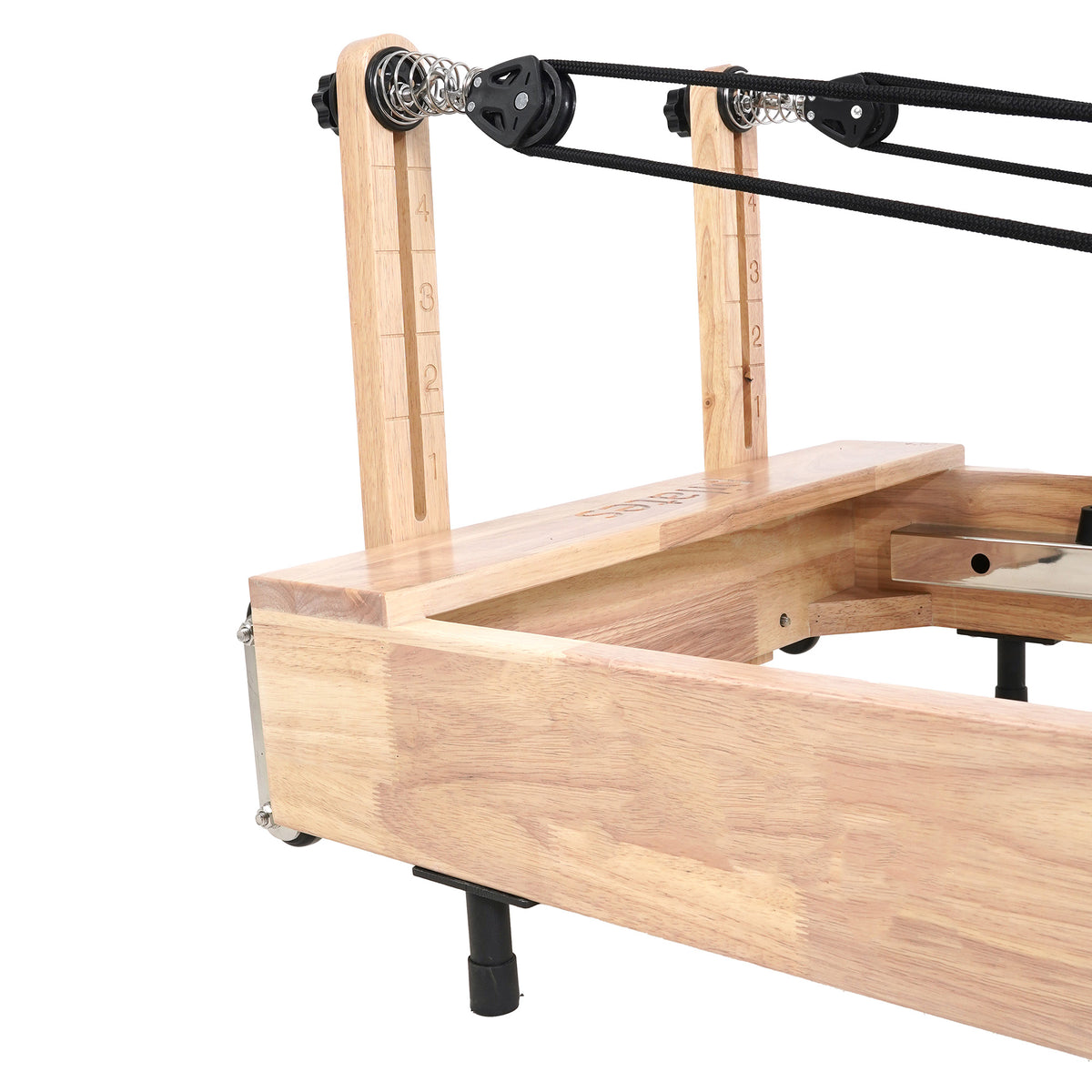 Collapsible Classic Pilates Reformer Brown