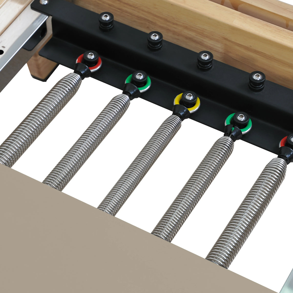 Oak Folding Classic Pilates Reformer – Brown