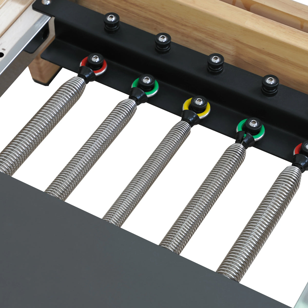 Oak Folding Classic Pilates Reformer – Grey