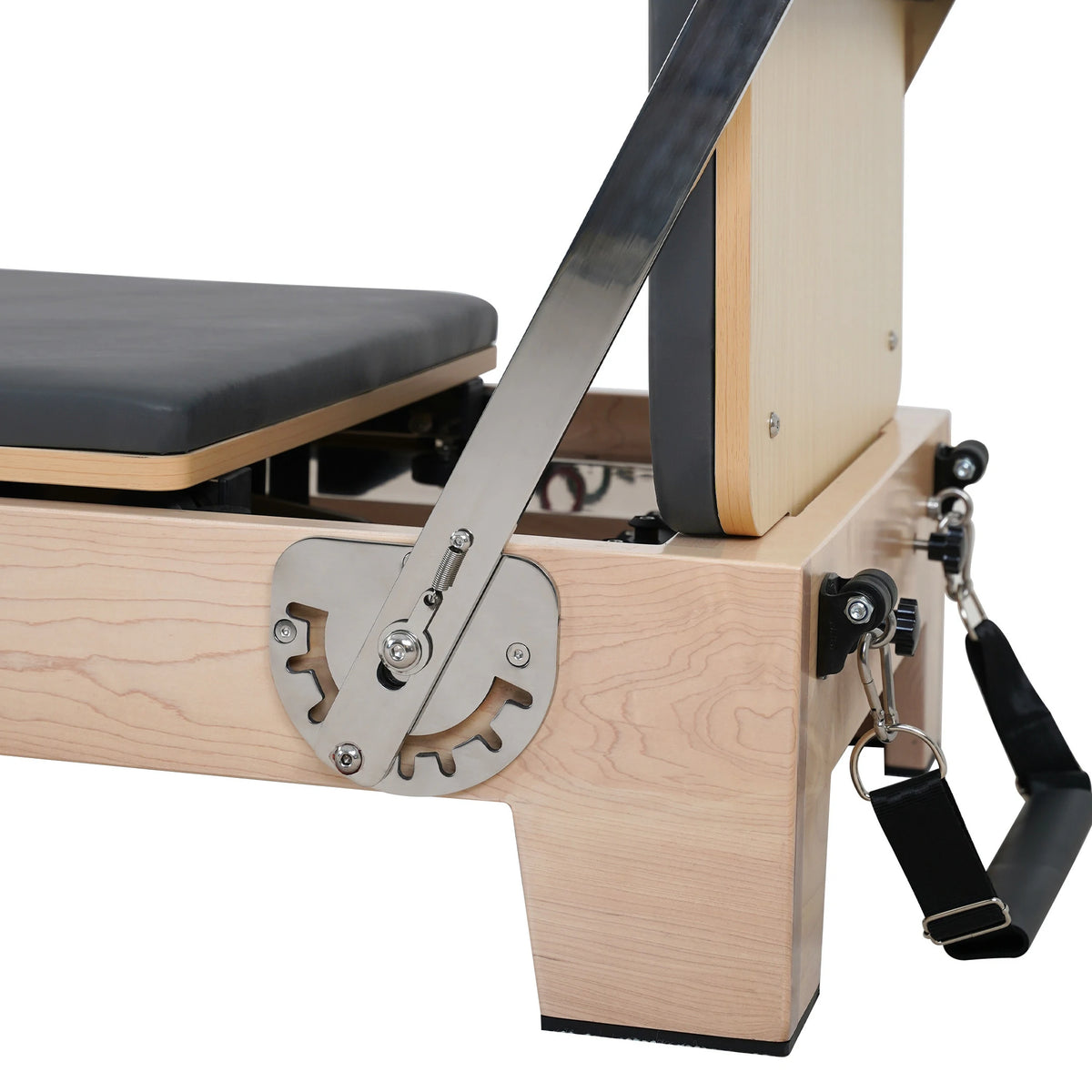 Maple Folding Classic Pilates Reformer – Gray