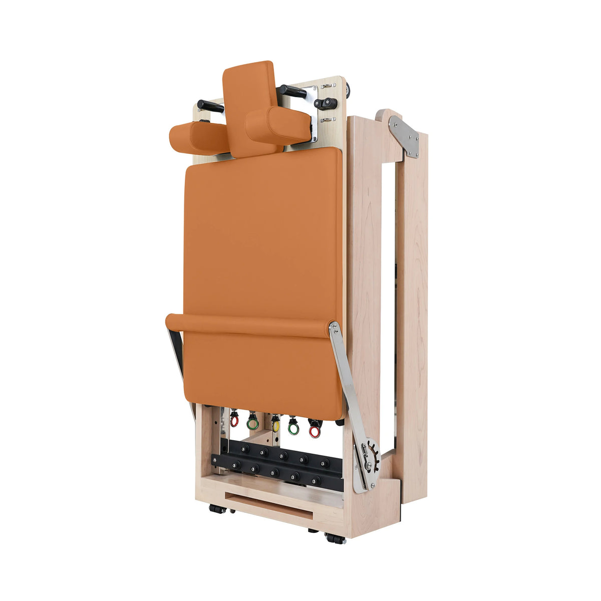 Maple Folding Classic Pilates Reformer – Orange